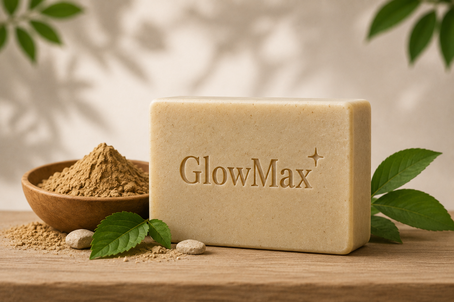 GlowMax™ Multani Mitti Soap | Handmade Oil Control Herbal Soap