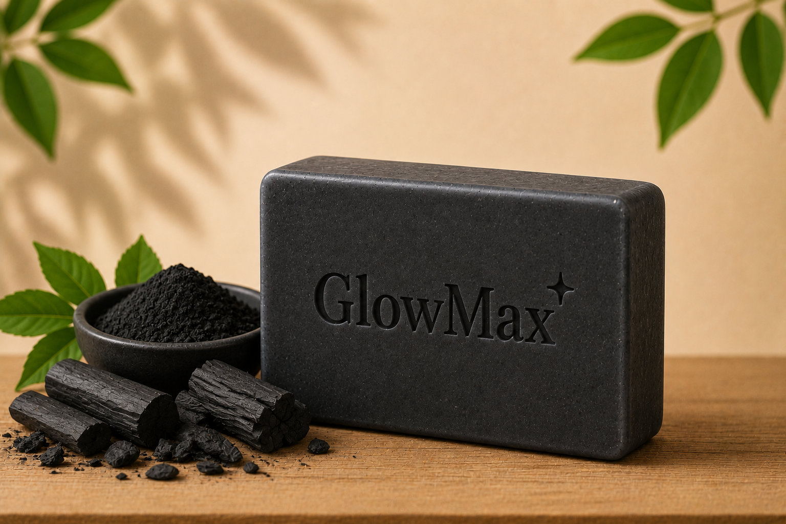 GlowMax™ Charcoal Soap | Handmade Deep Cleansing & Oil Control Soap